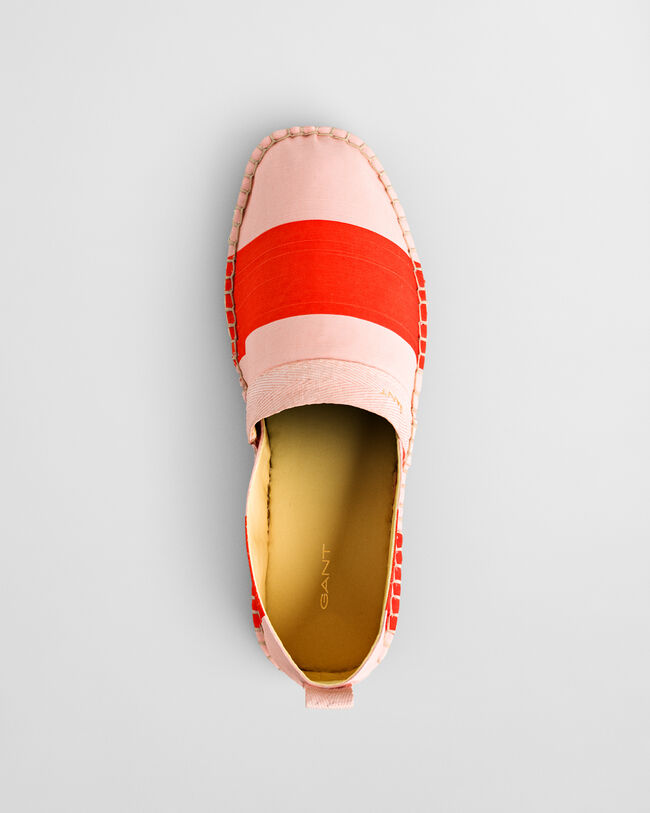 Espadrilles en coton à rayures Lular