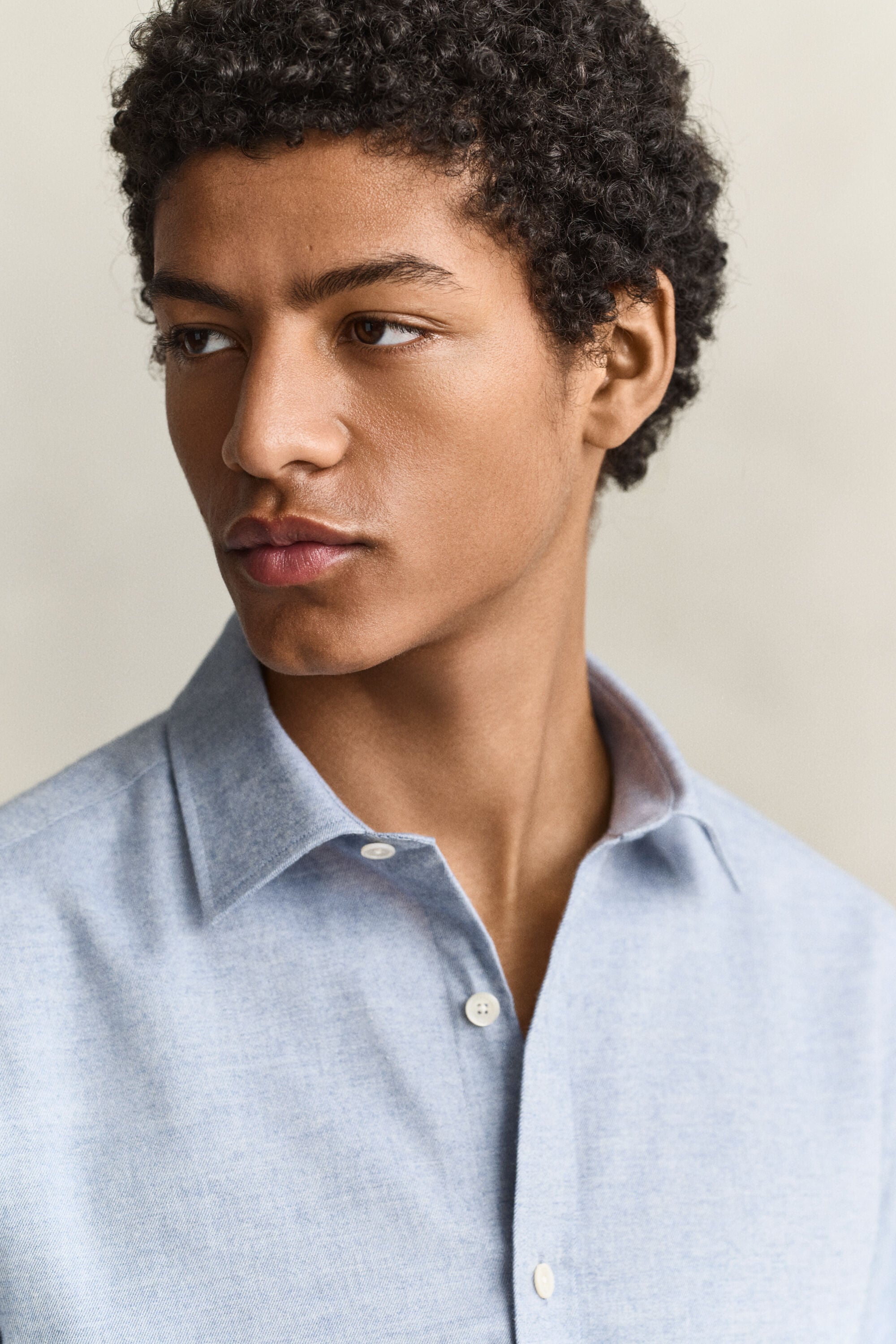 Chemise en flanelle chinée