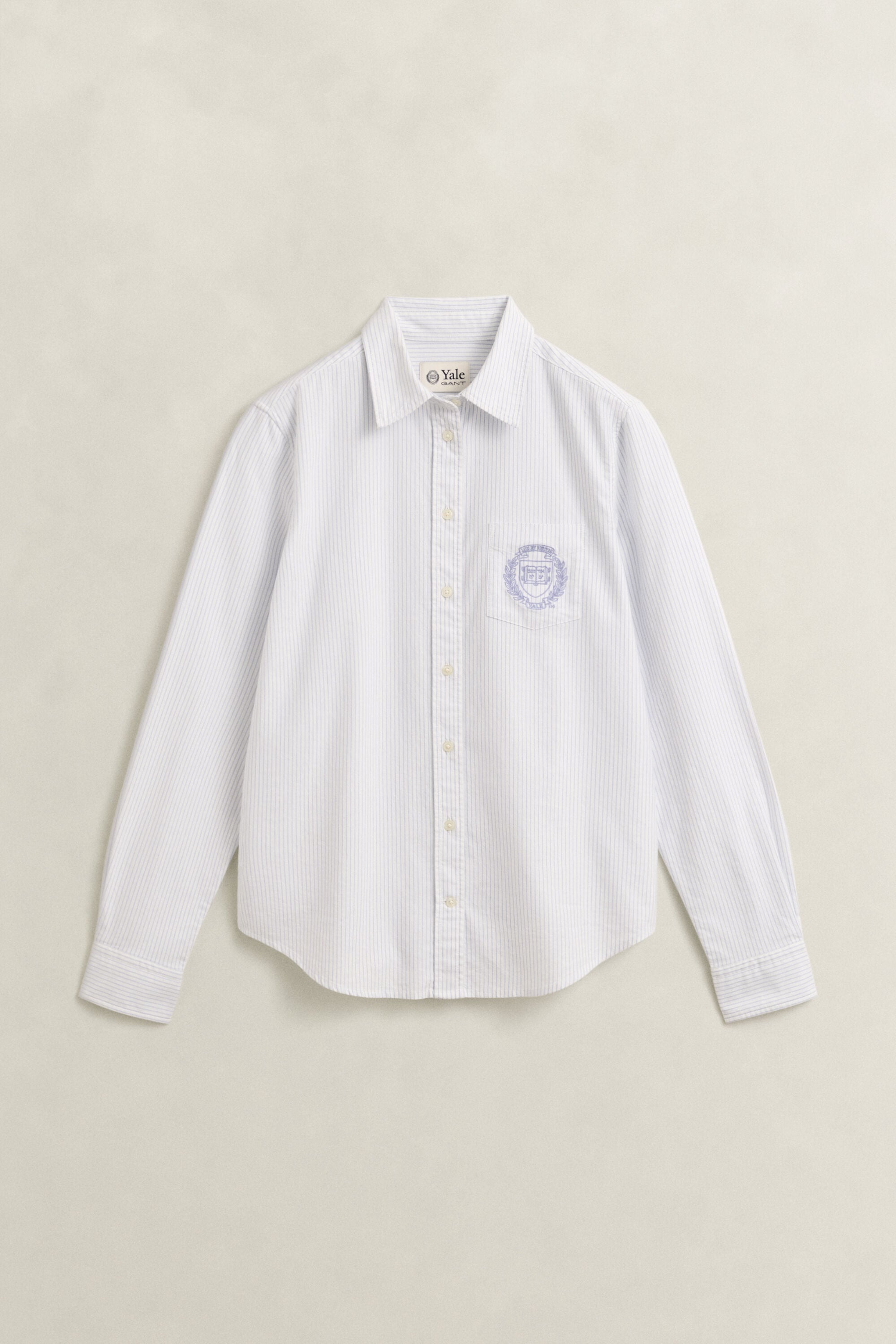 Chemise en coton Oxford à rayures Gant x Yale