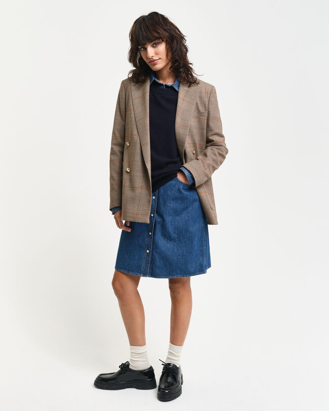 Pull ras du cou en laine d'agneau ultrafine