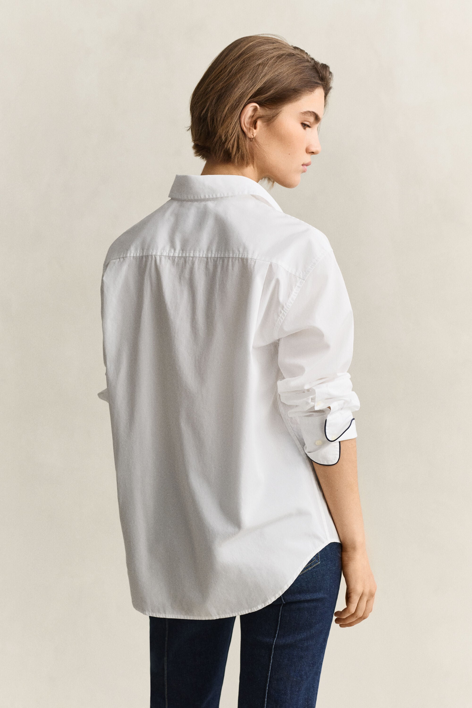 Chemise avec passepoil
