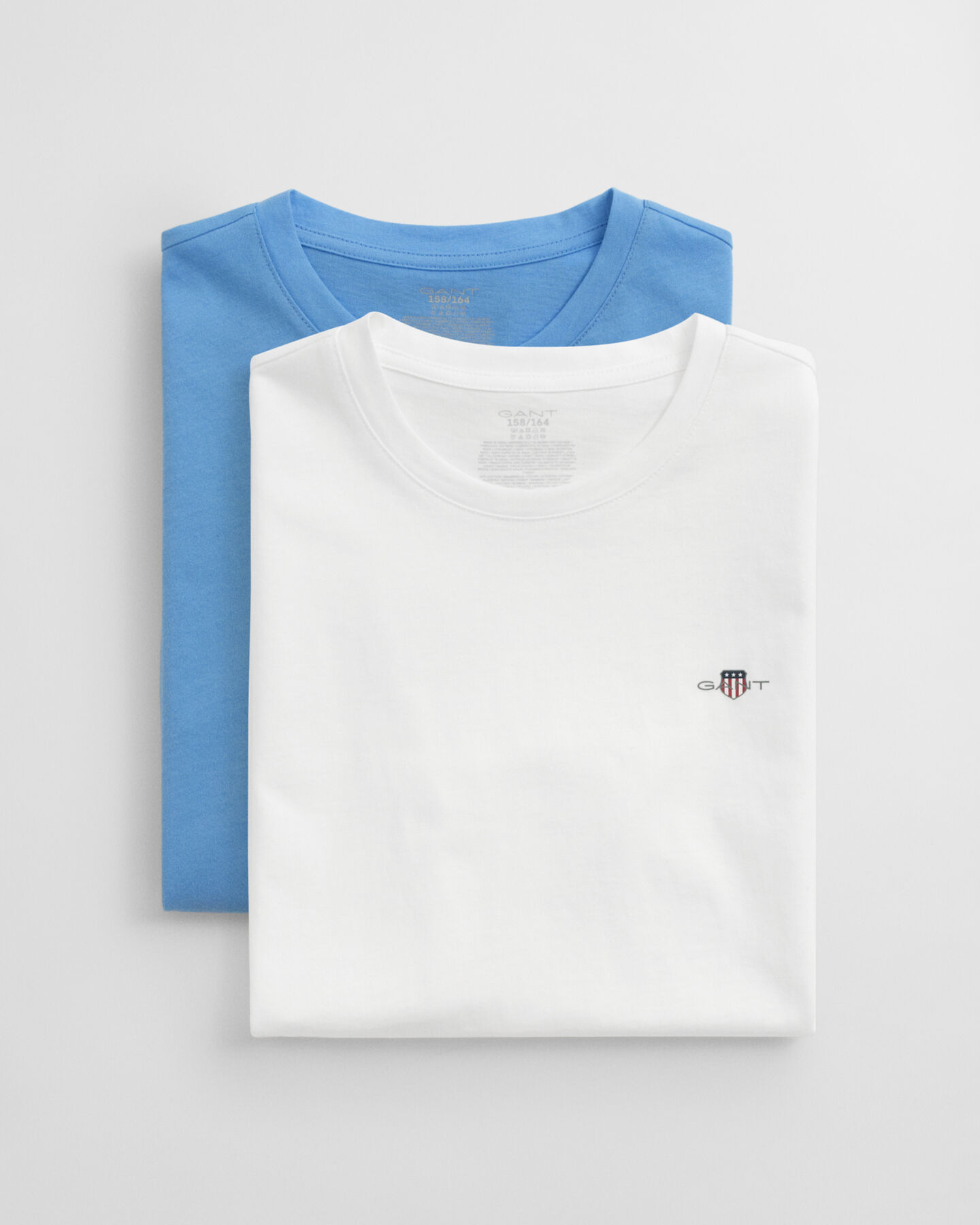 Lot de 2 t-shirts col rond Ado