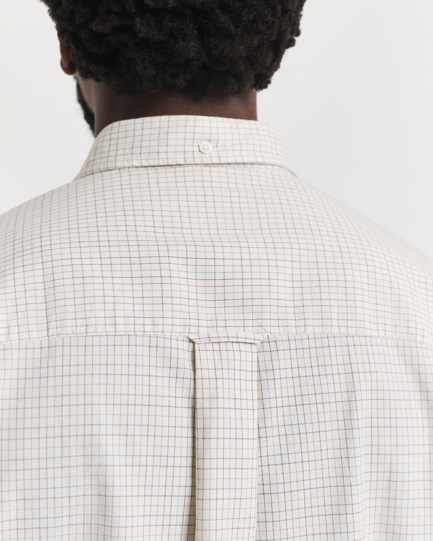 Chemise ultra-ample en coton Oxford à carreaux Luxury