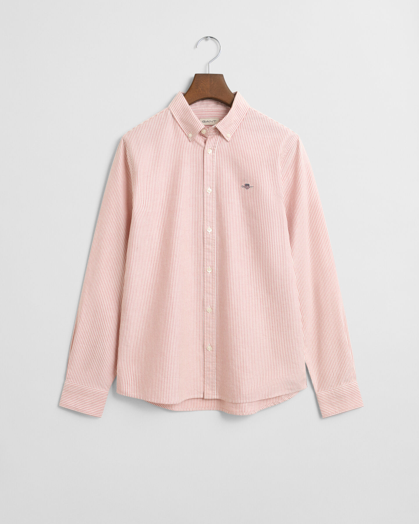 Chemise en coton Oxford à rayures Ado
