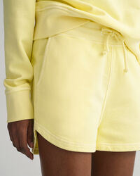 Short relaxed fit Sunfaded