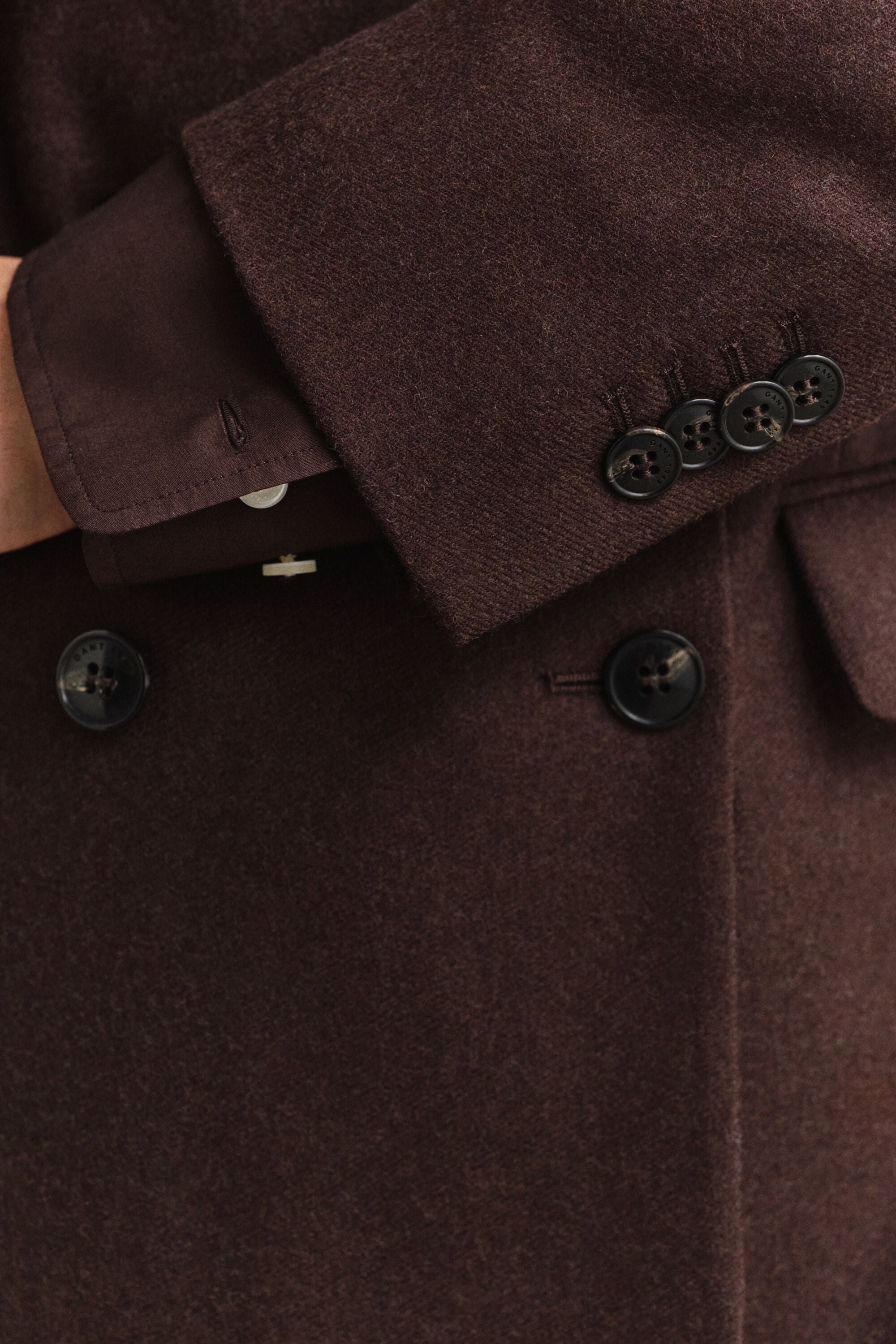 Veste blazer en flanelle