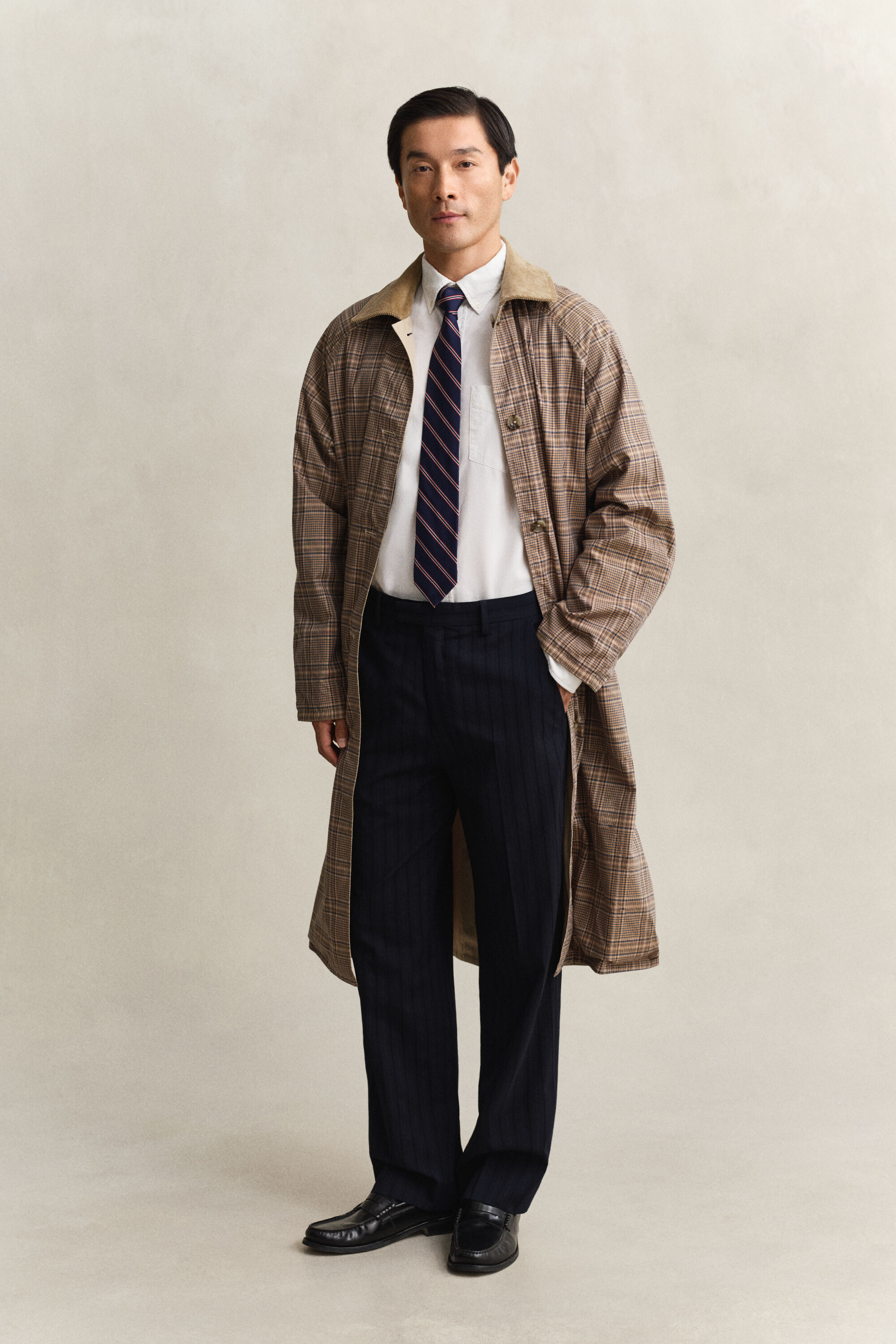 Manteau léger réversible