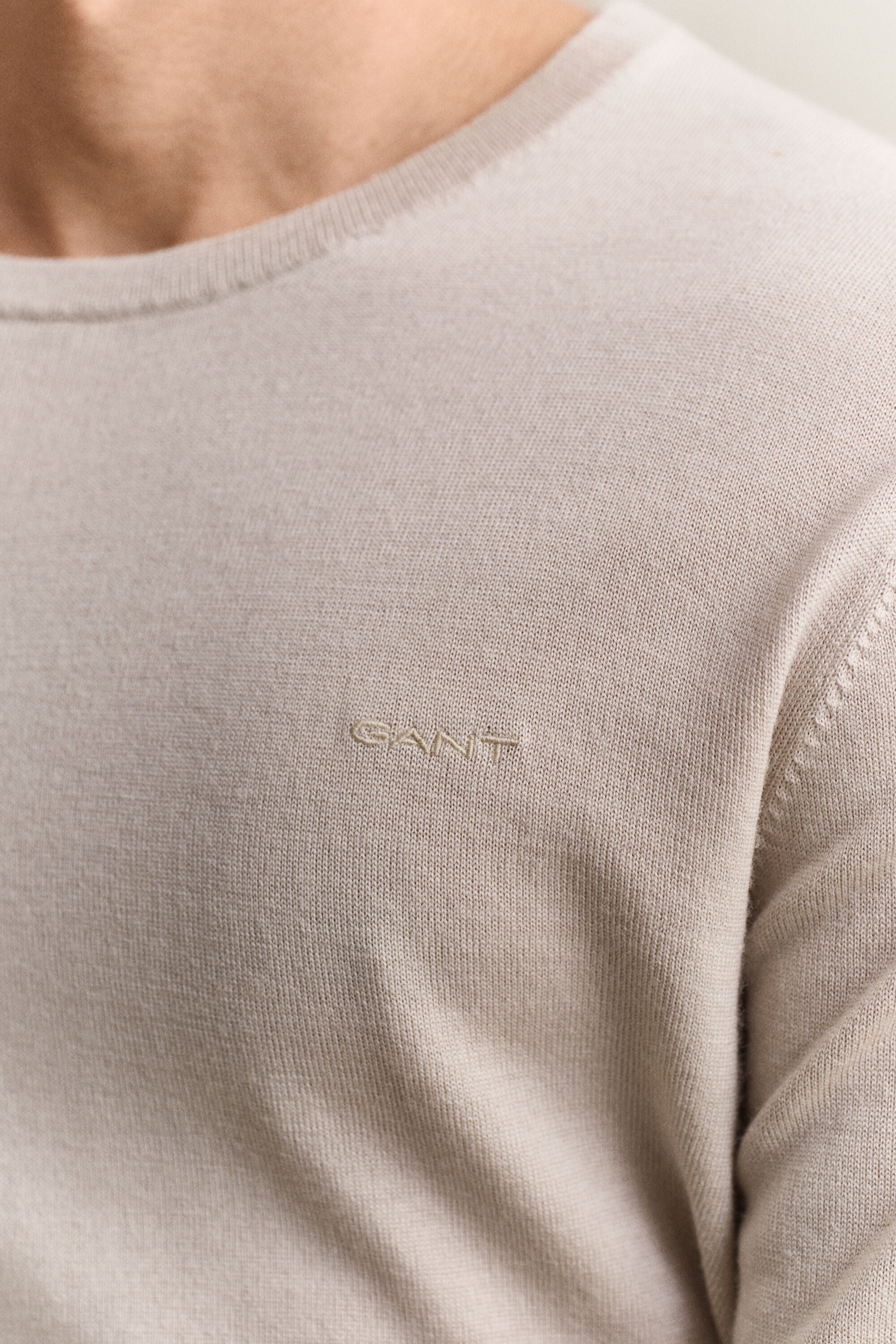 Pull col rond en laine mérinos