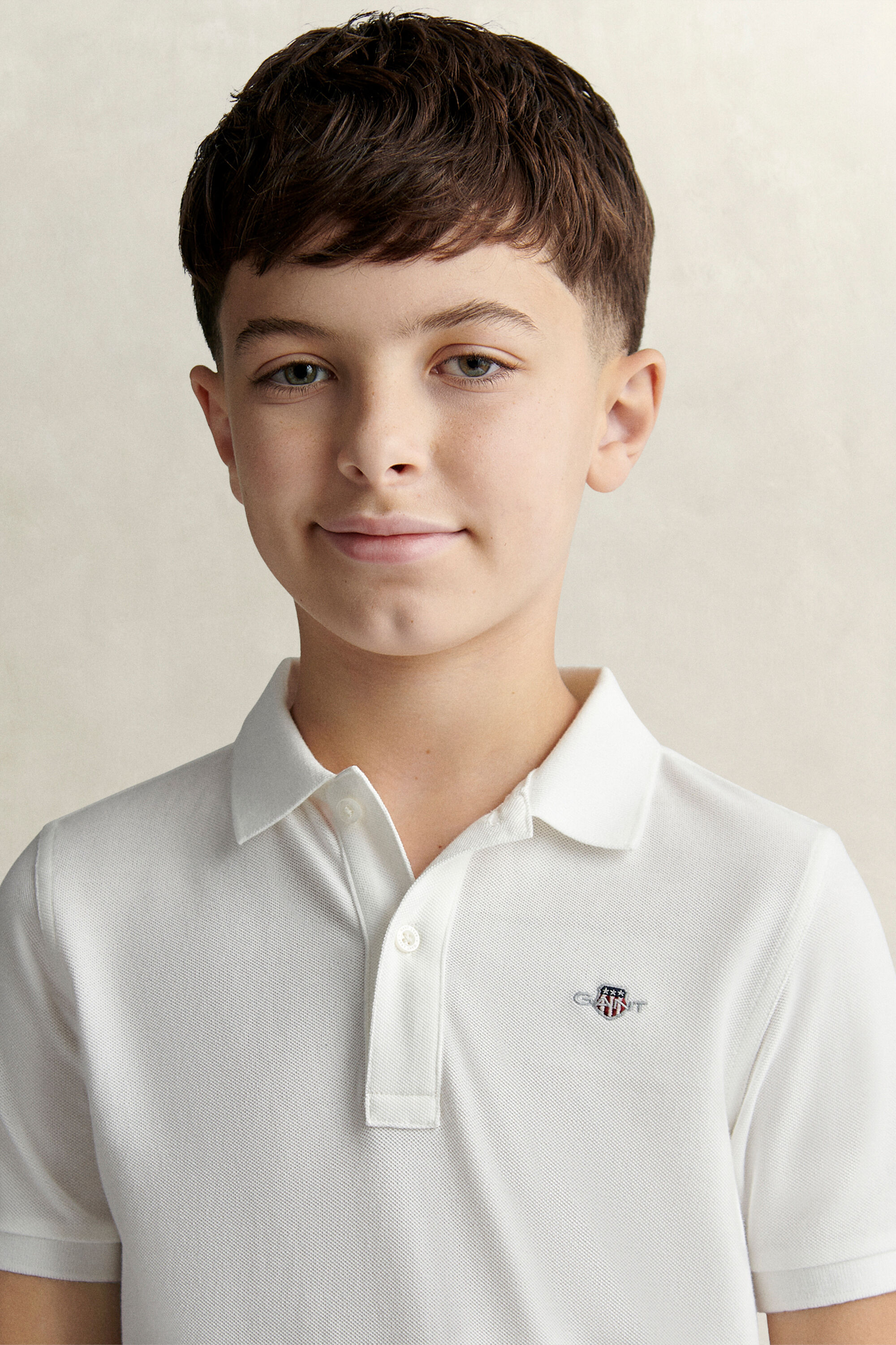 Polo avec écusson Ado