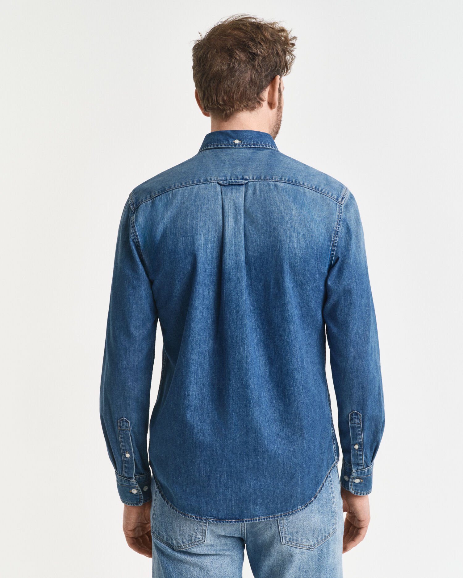 Chemise coupe regular en denim