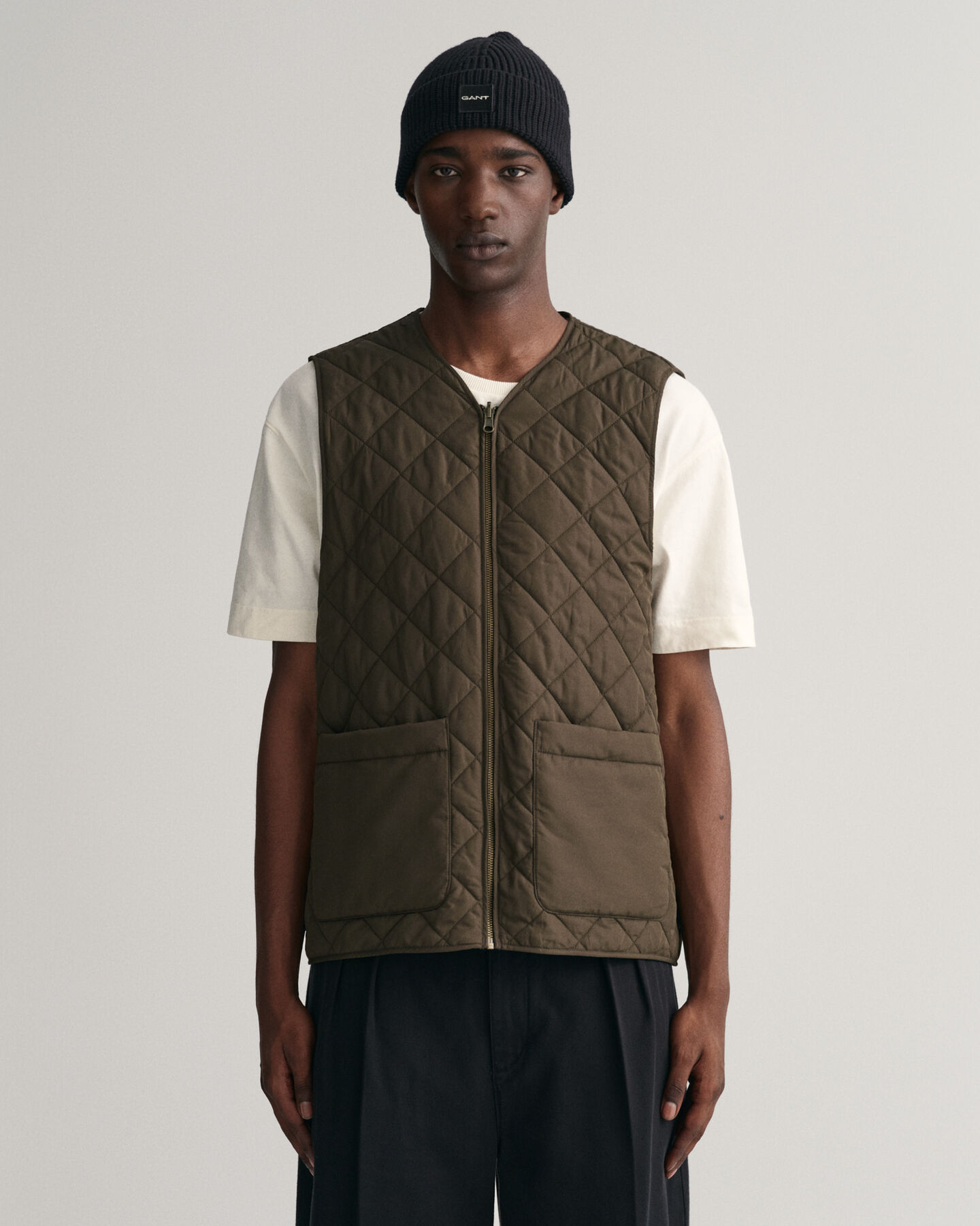 Veste en coton ciré