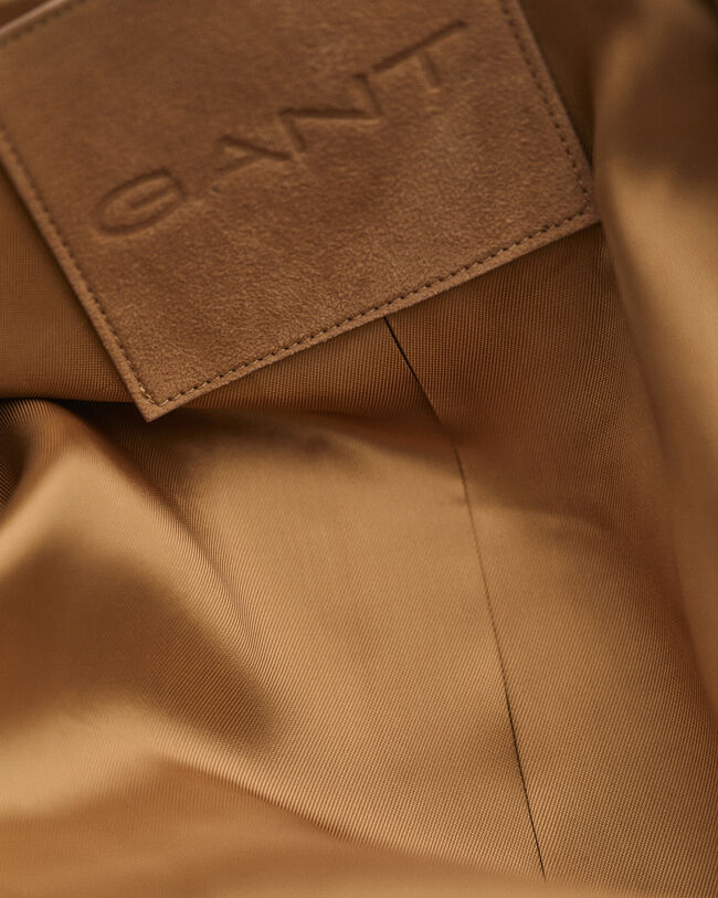 Blouson aviateur en daim