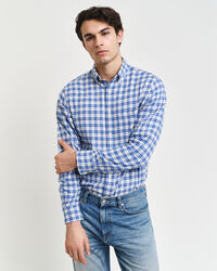 Chemise regular fit en flanelle à carreaux