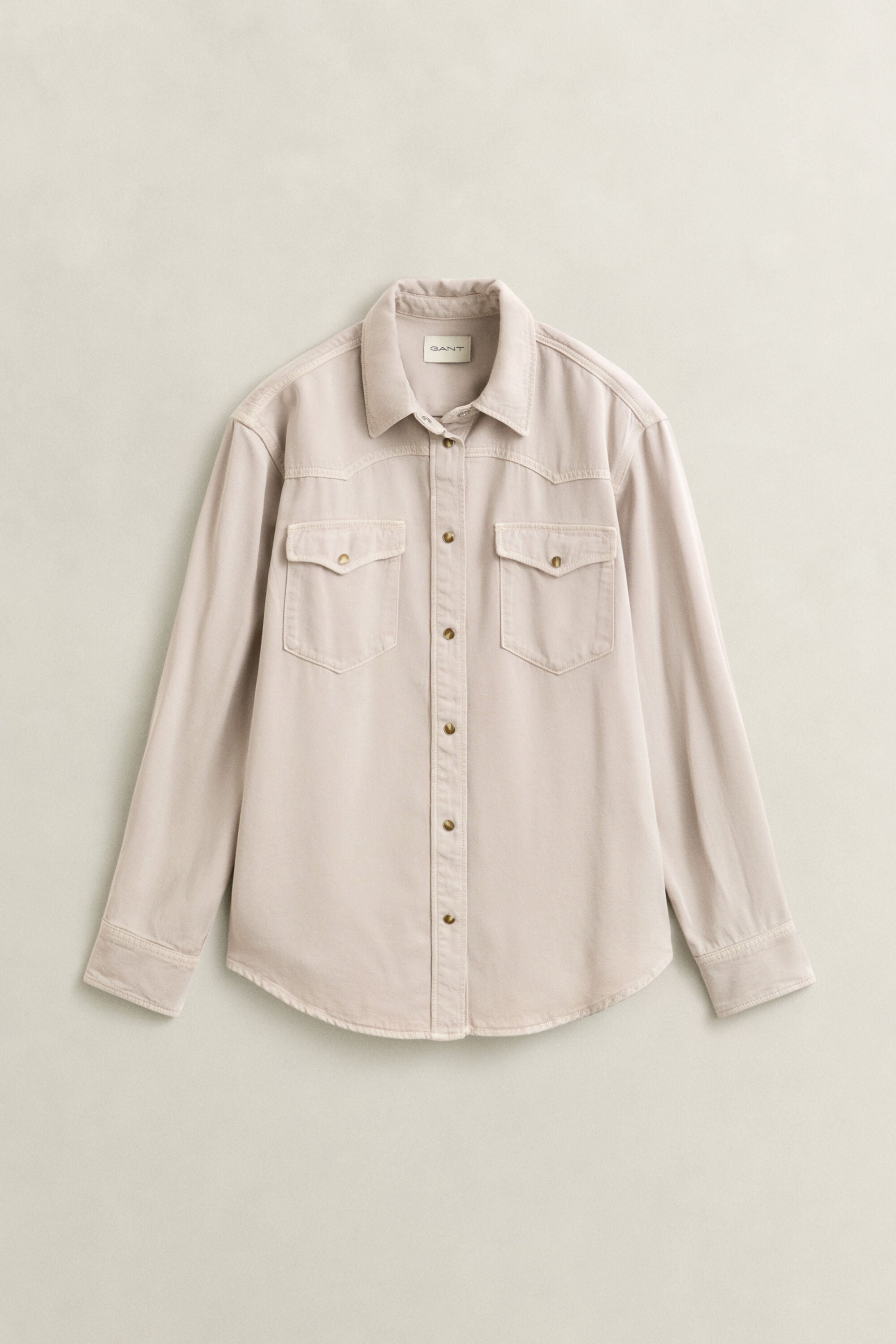 Chemise style ranger en sergé de denim