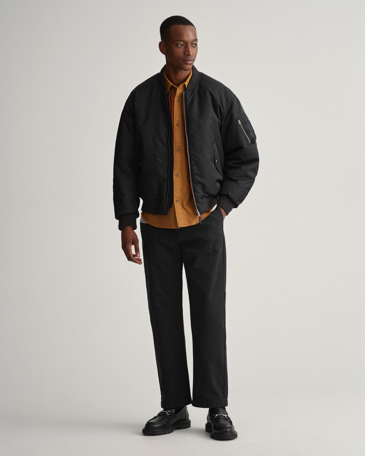 Blouson aviateur réversible