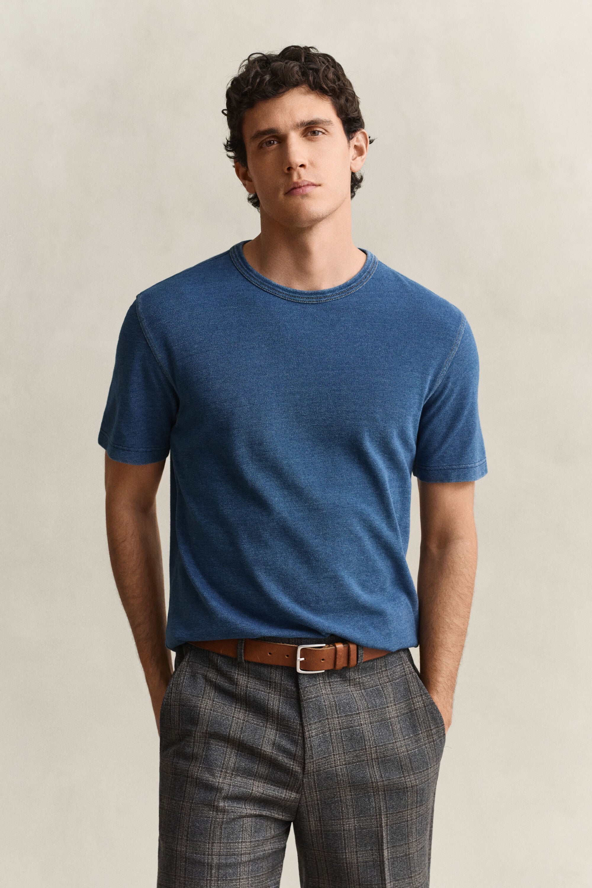 T-shirt indigo