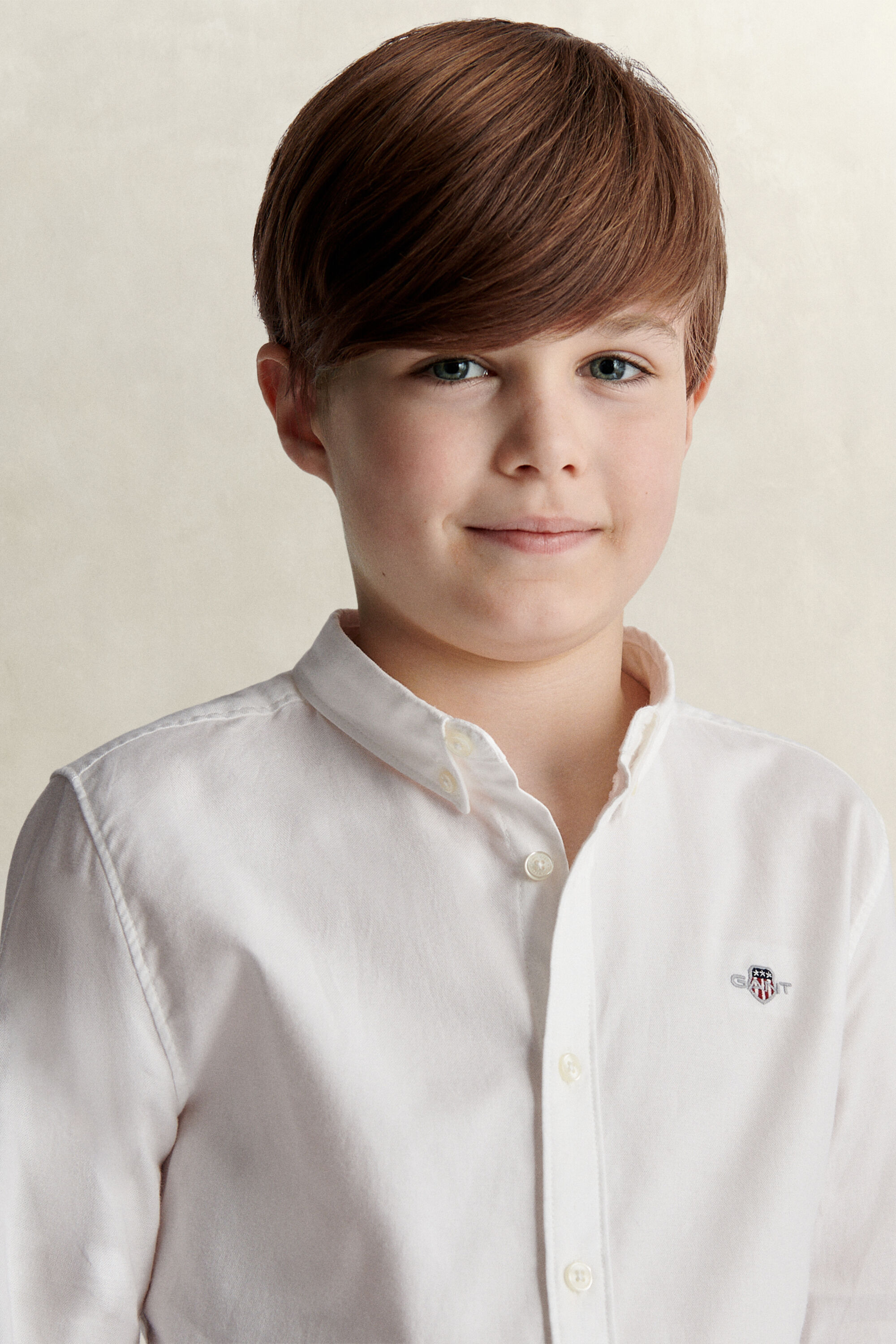 Chemise en coton Oxford Shield Ado Garçon