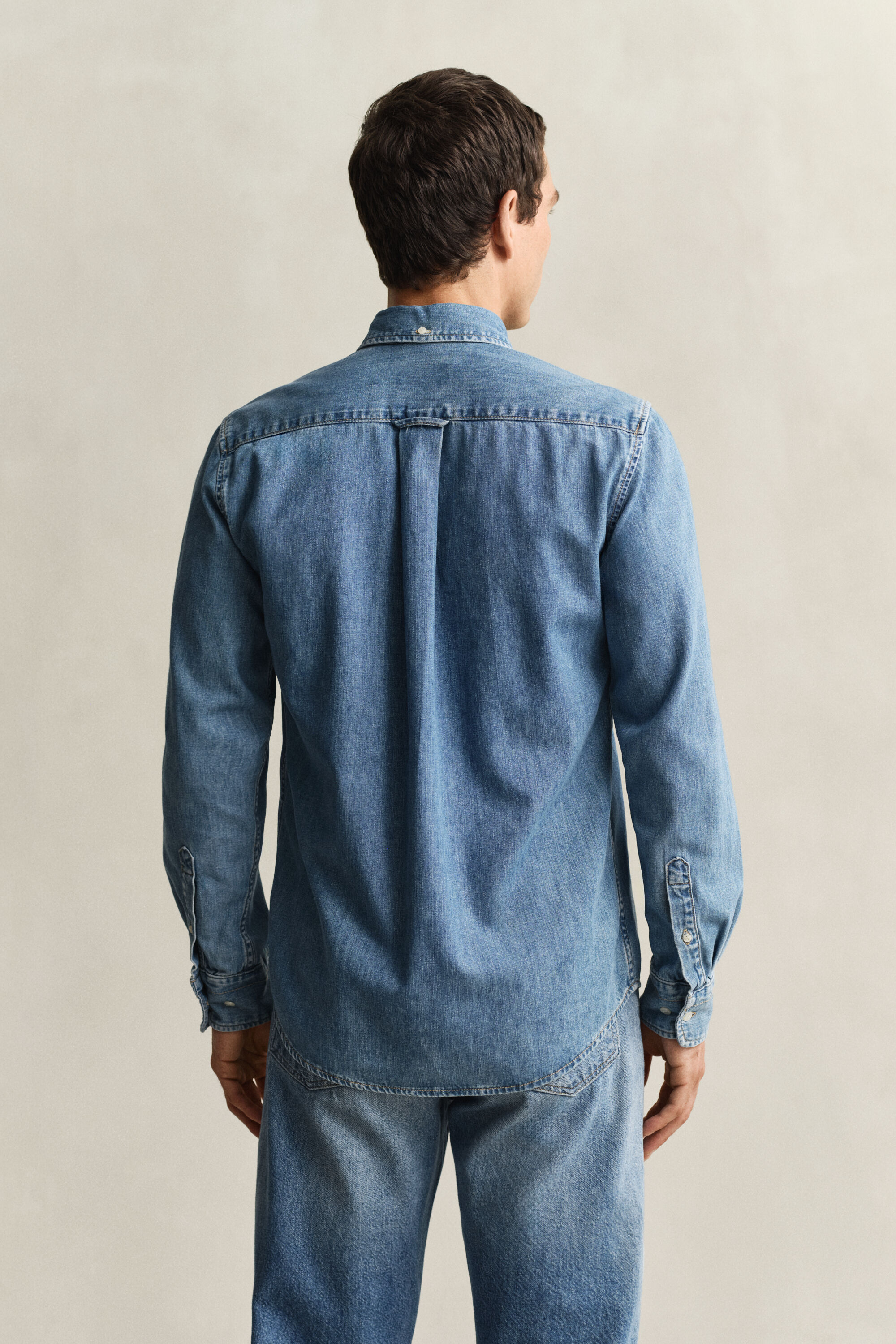 Chemise coupe regular en denim