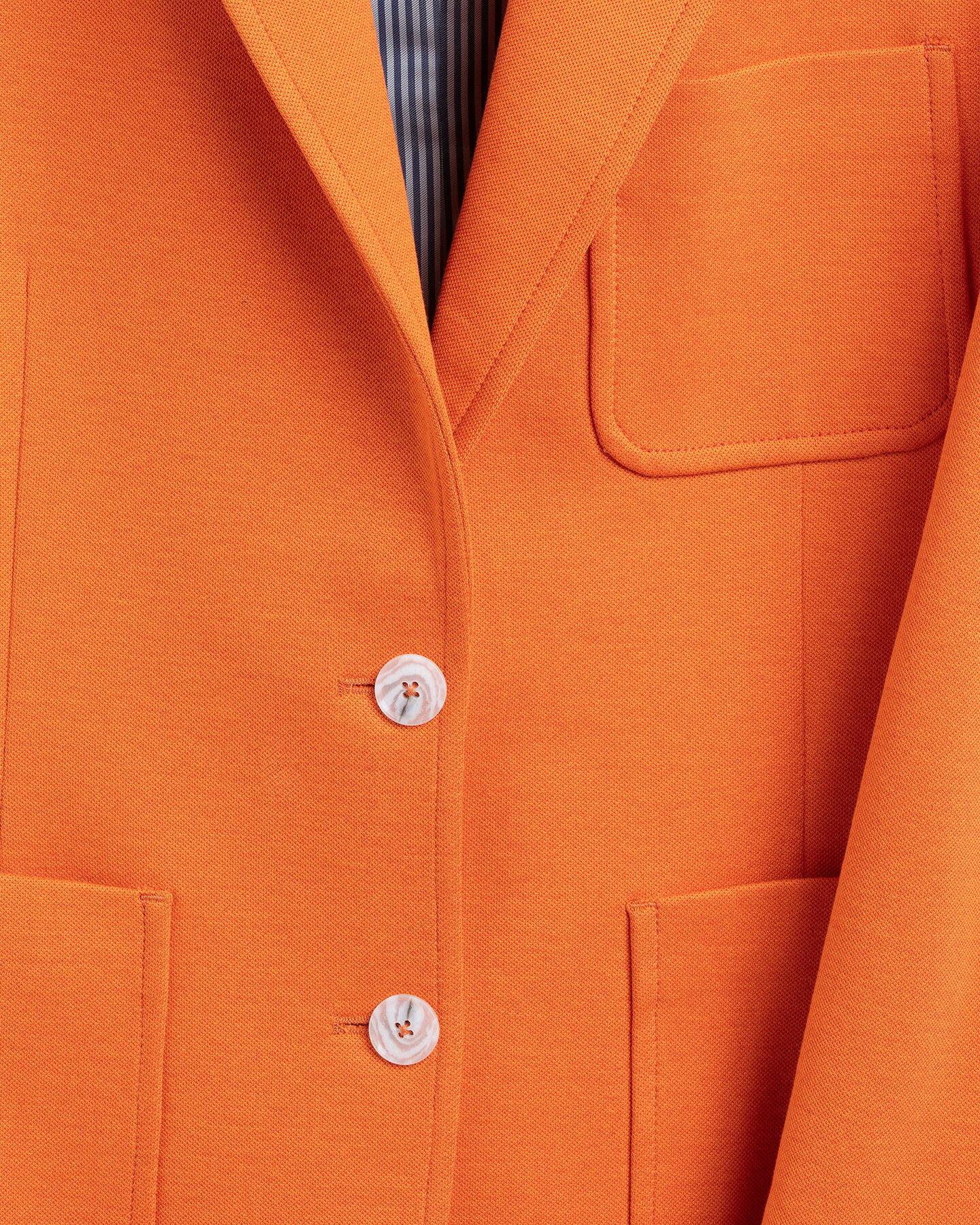 Veste blazer regular fit en jersey chiné