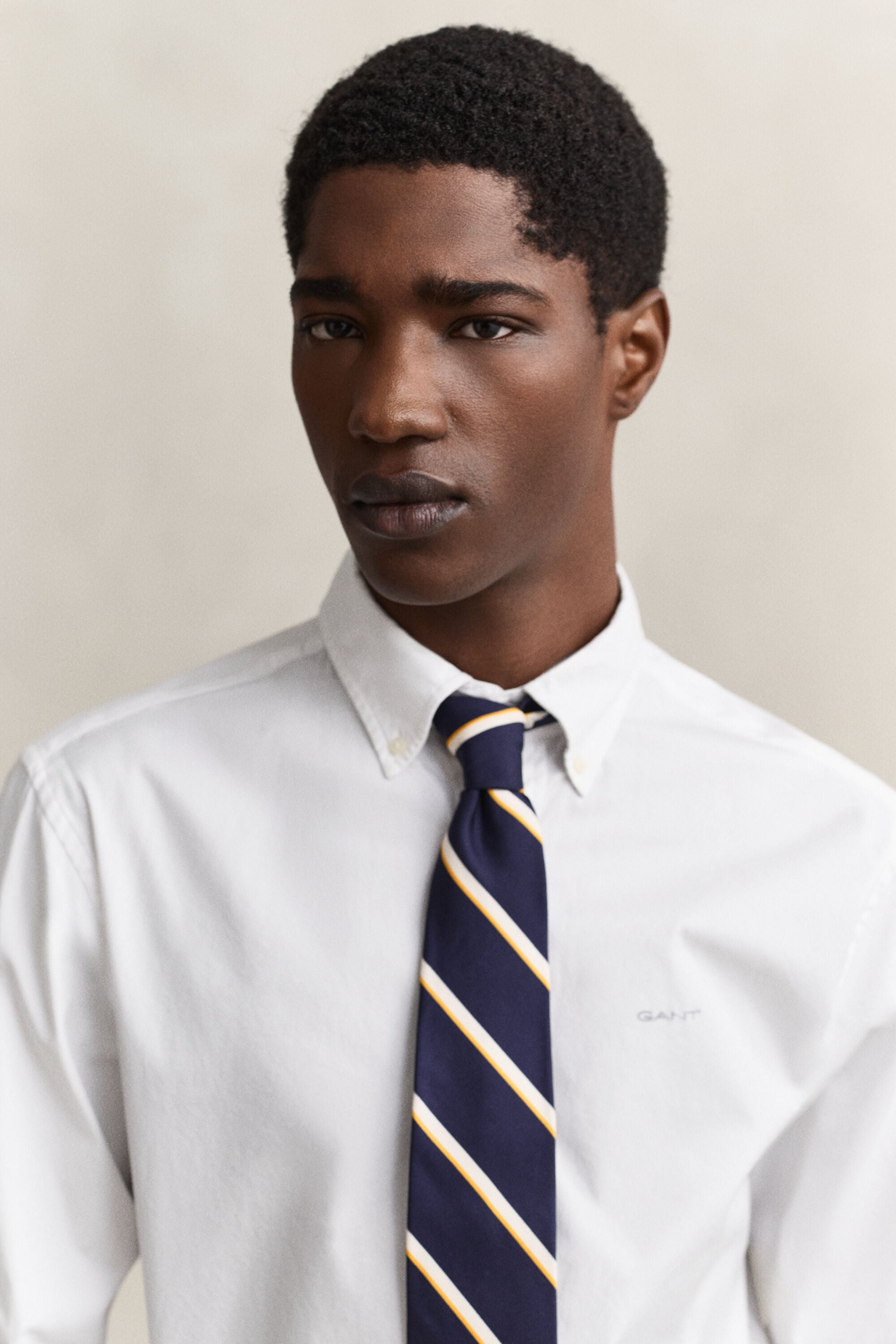 Chemise coupe regular en coton Oxford Pinpoint