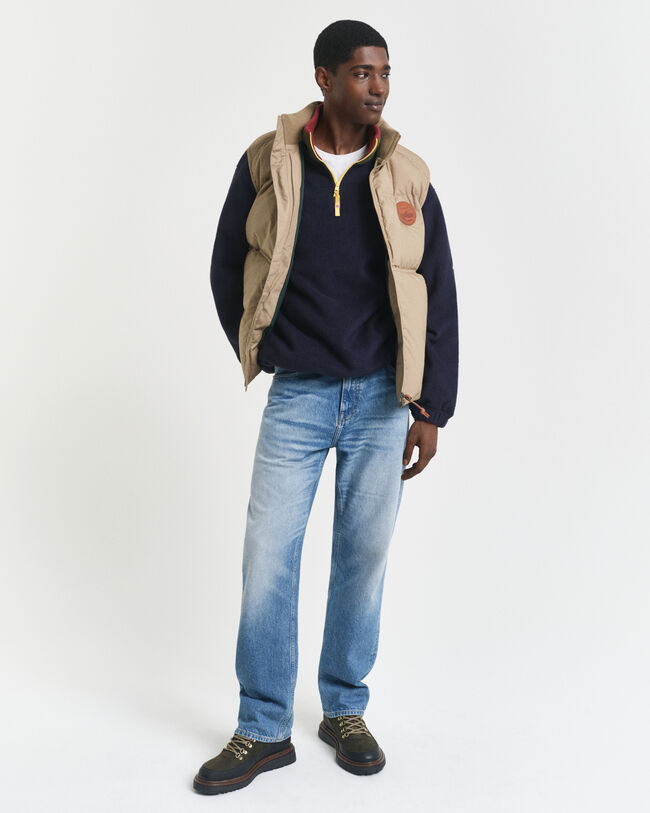 Polaire en colour-block