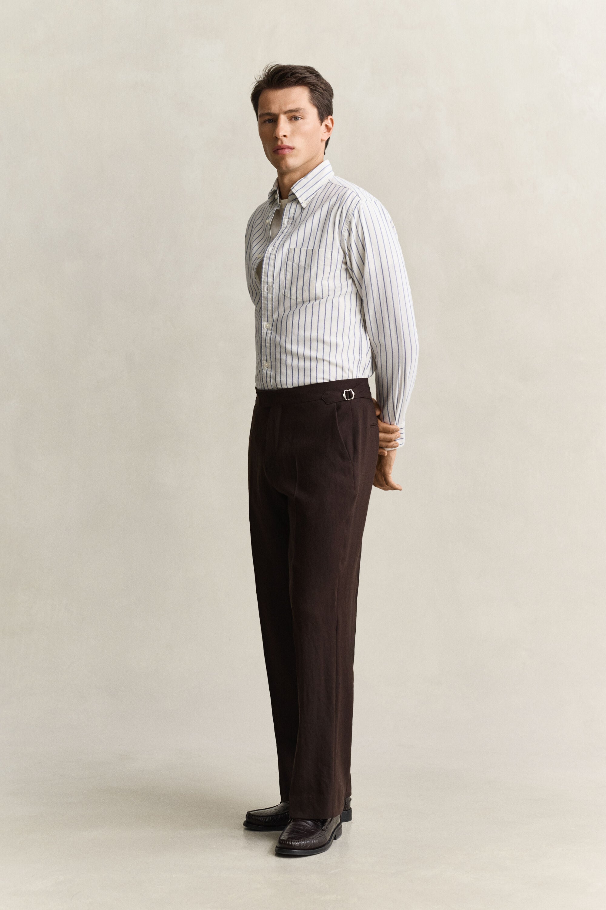 Pantalon de costume en laine