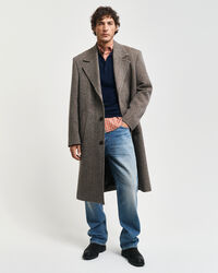 Pull fa&ccedil;on polo en laine m&eacute;rinos extrafine