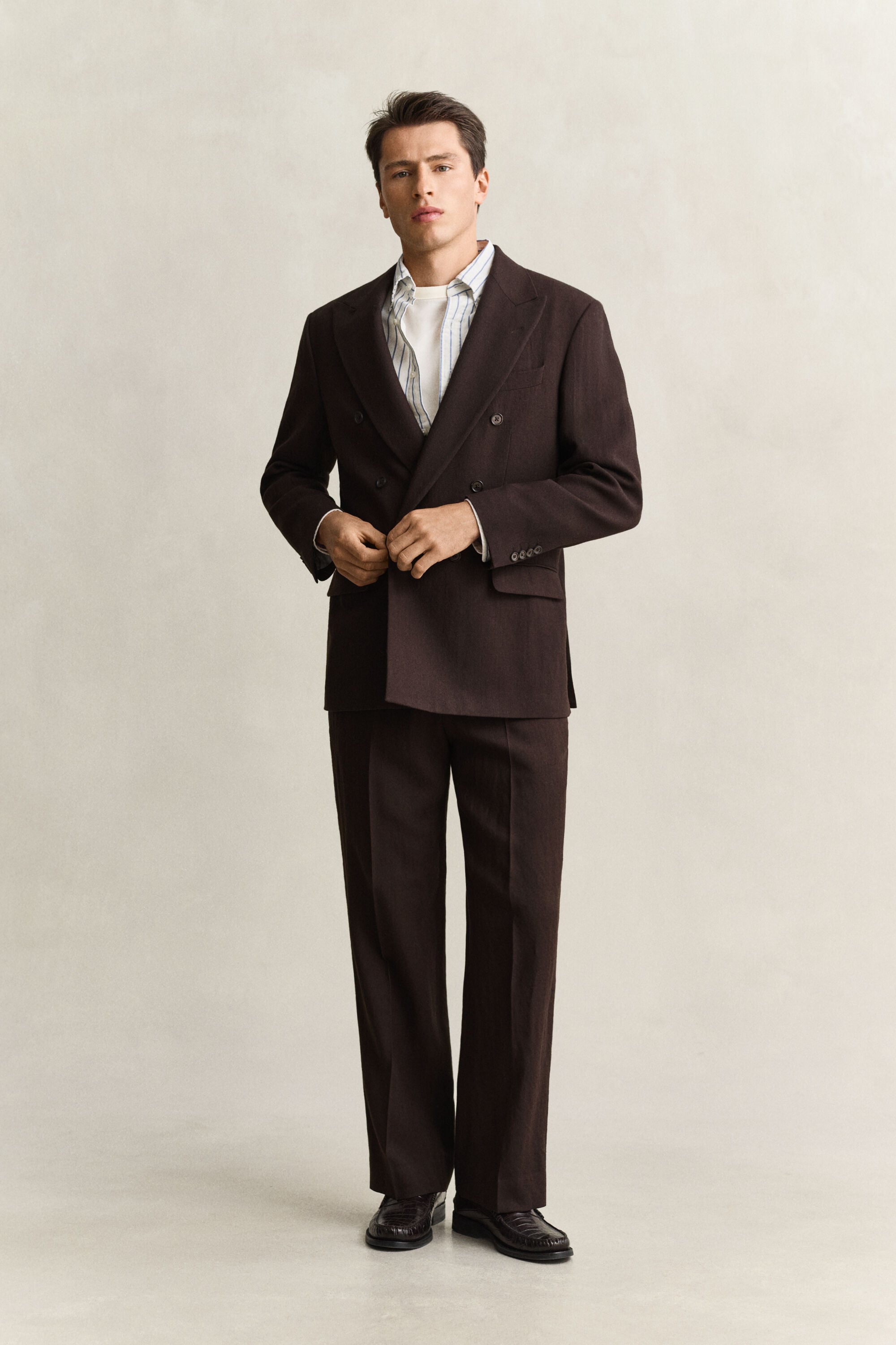 Pantalon de costume en laine