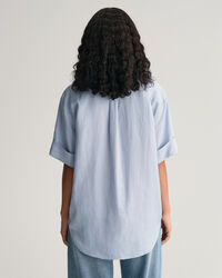 Chemise relaxed fit à manches courtes Pocket Detail