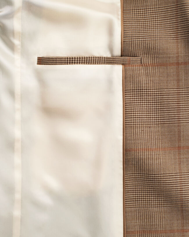 Veste regular fit Club Blazer à carreaux