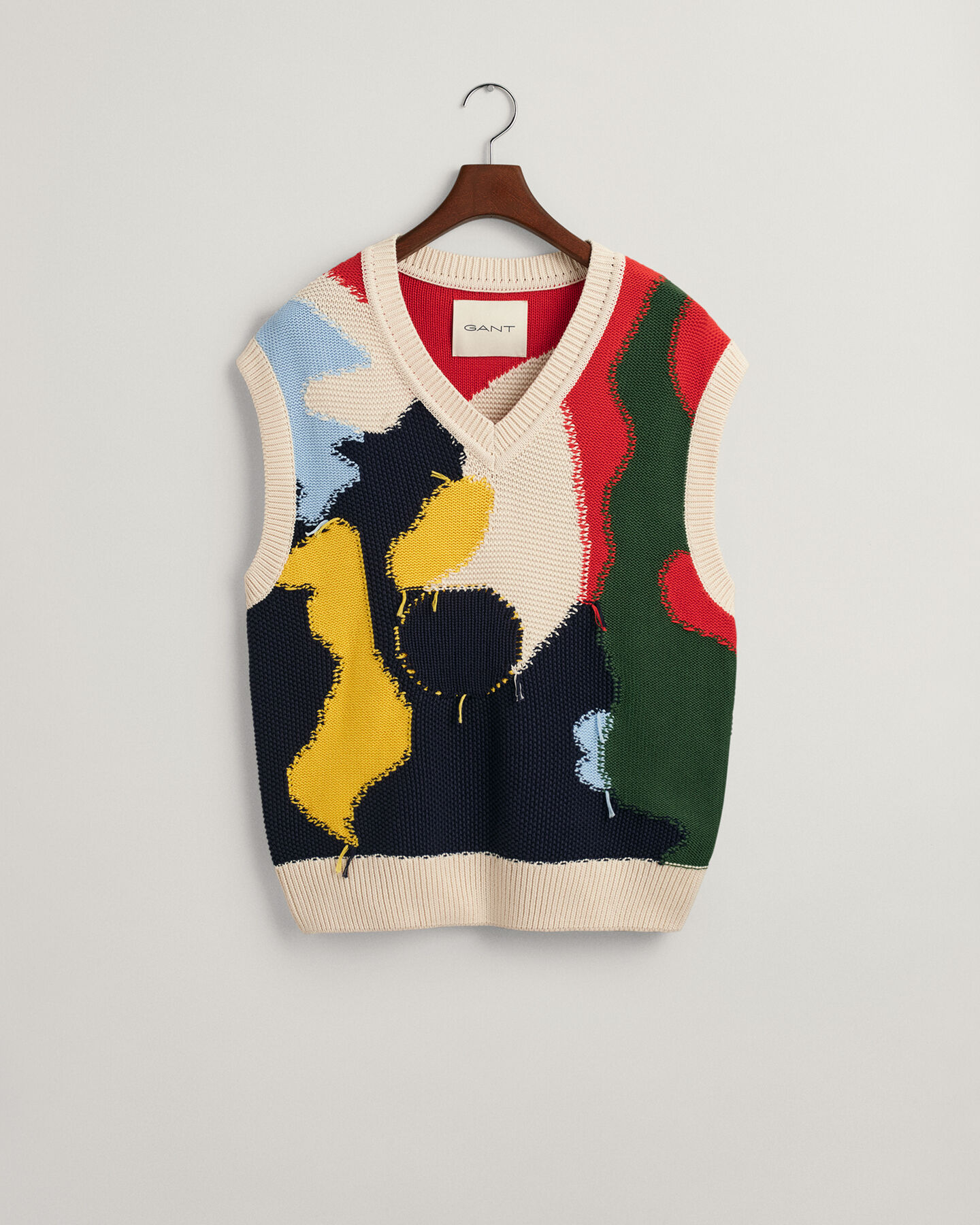 Veste sans manches déstructurée