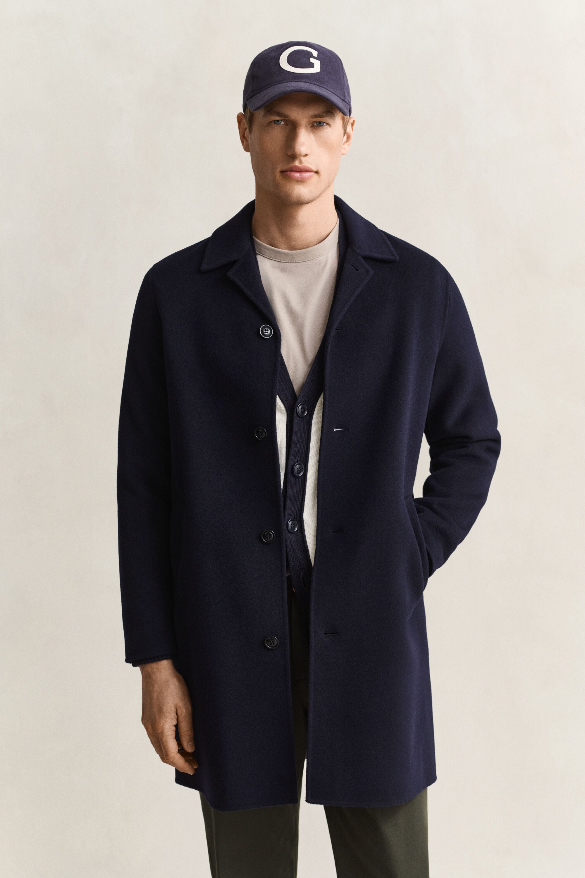 Manteau cousu main