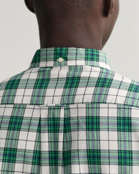 Chemise regular fit en coton Oxford &agrave; carreaux