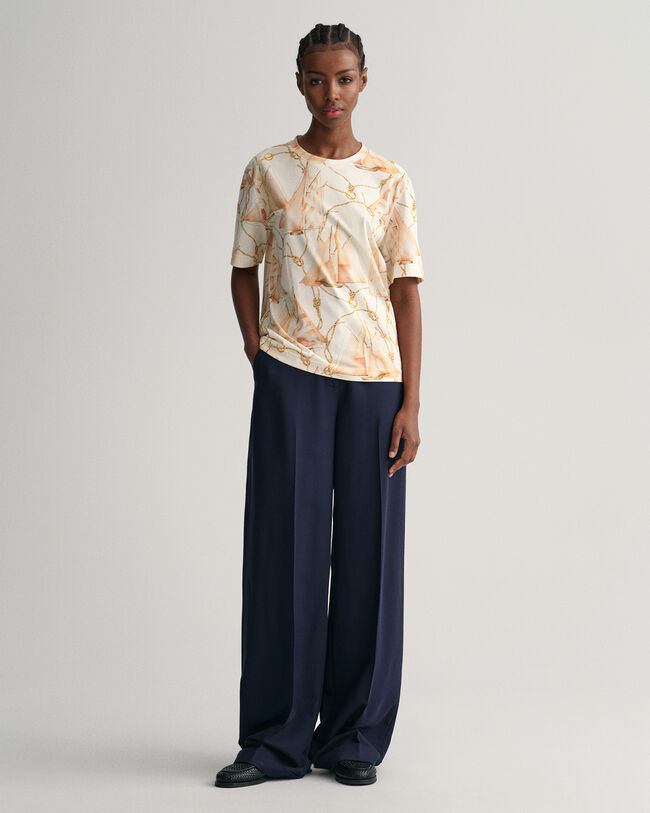 T-shirt &agrave; imprim&eacute; Sailing