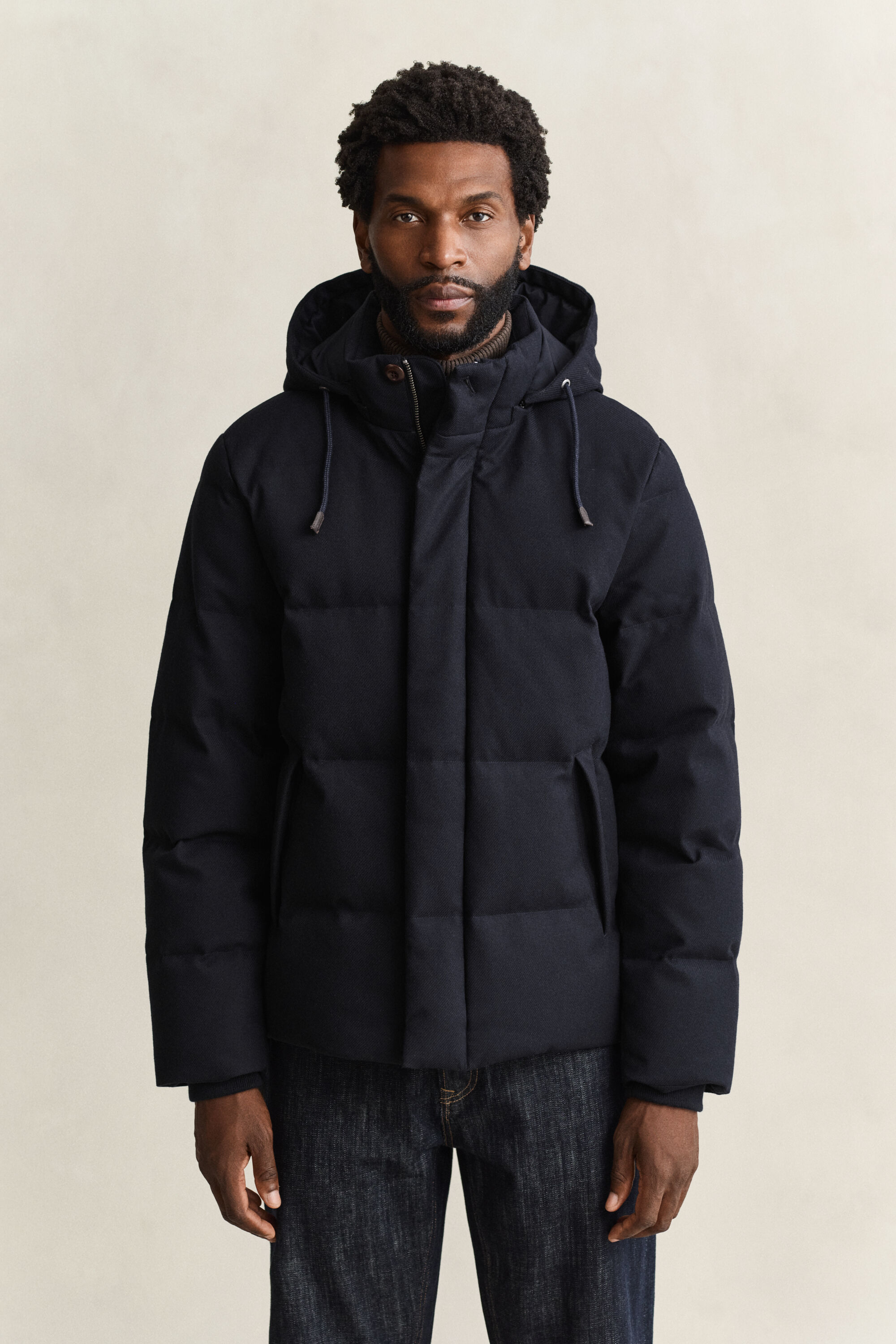 Veste matelassée en flanelle