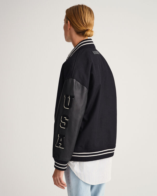 Veste ultra-ample GANT Varsity Jacket