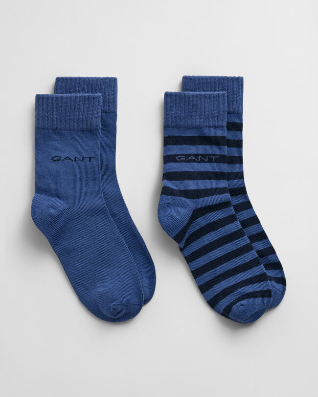 Lot de 2&nbsp;paires de chaussettes &agrave; rayures Kids