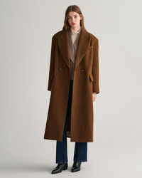 Manteau en laine mélangée