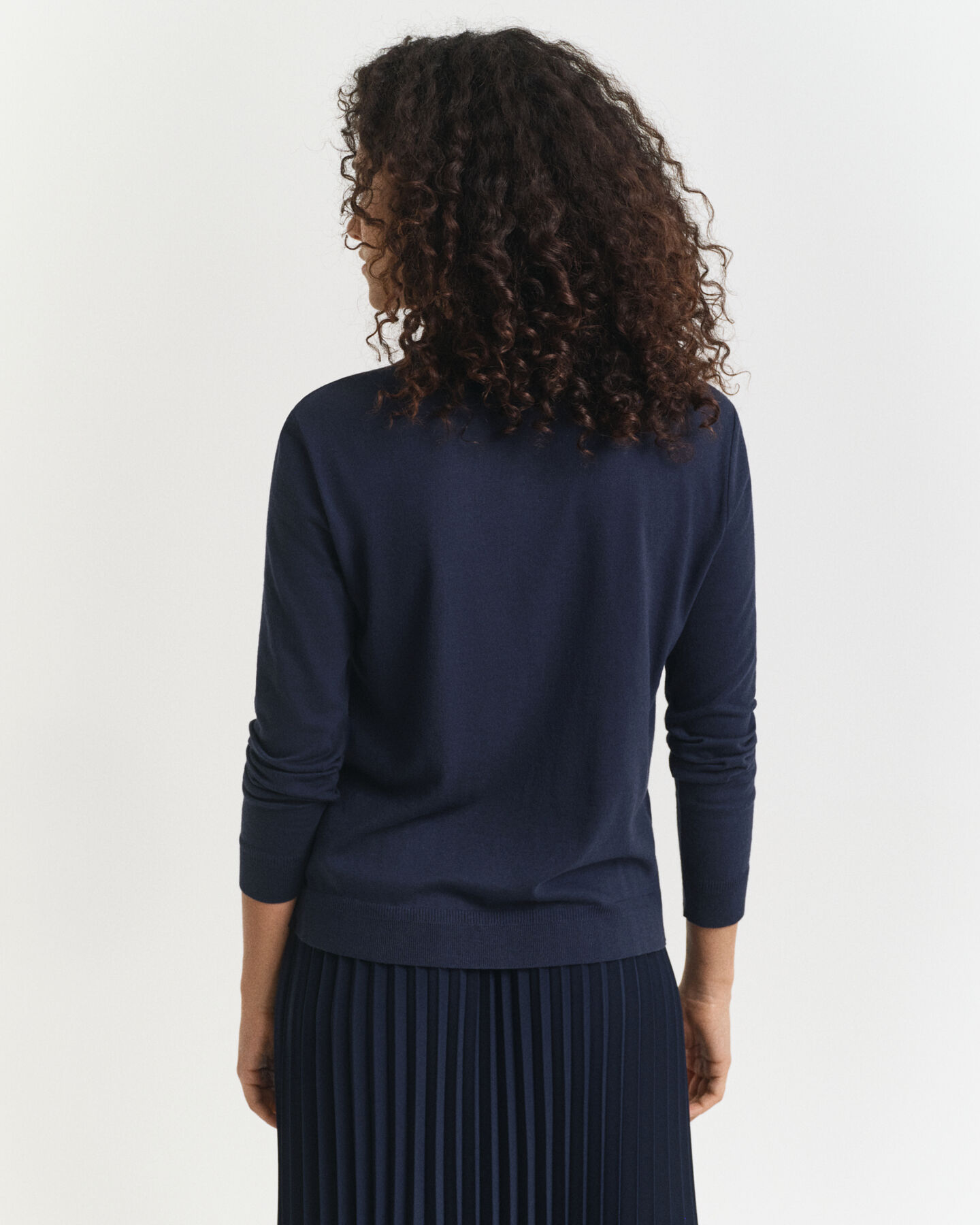 Polo boutonné sans coutures à manches longues