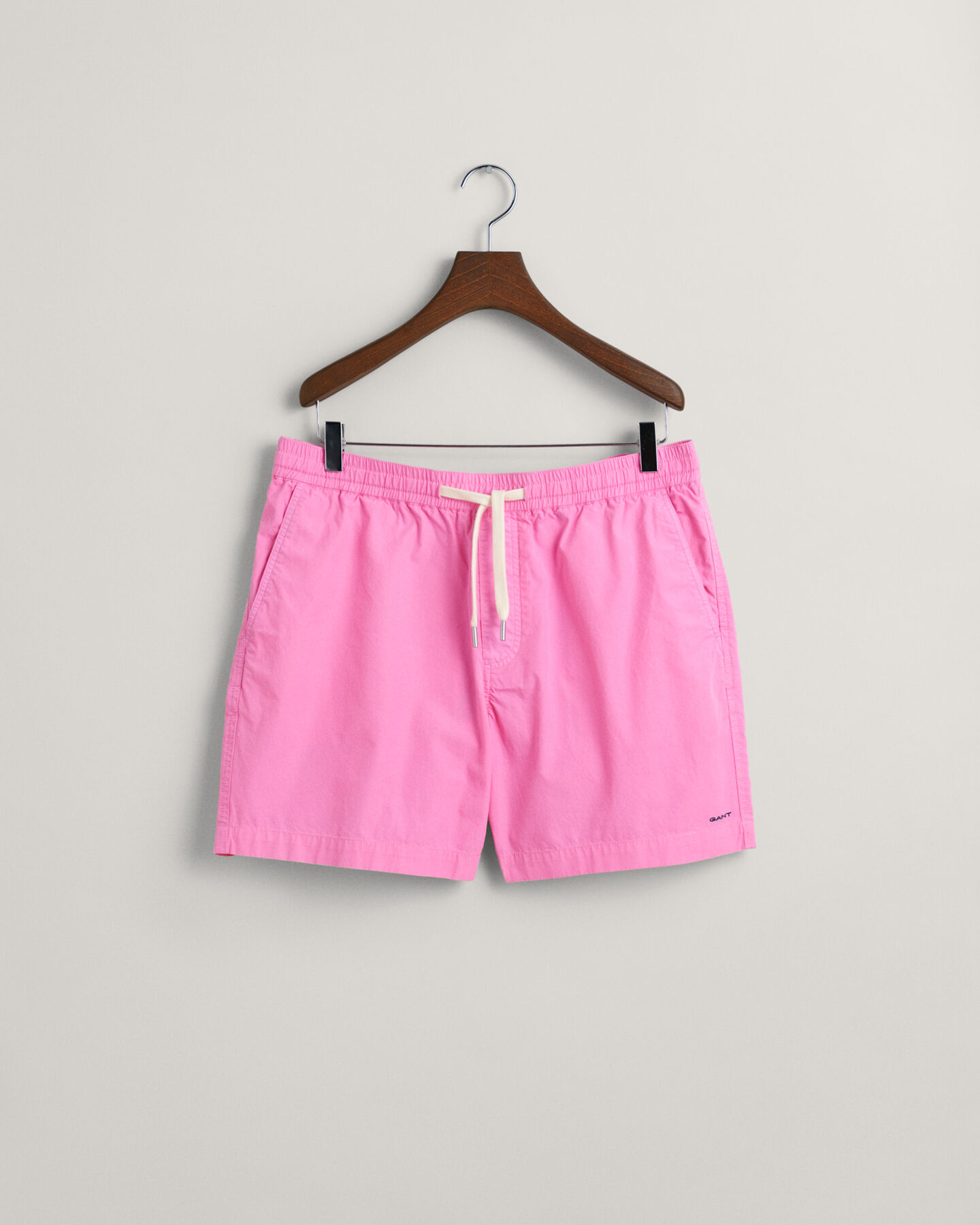 Short en coton avec cordon de serrage
