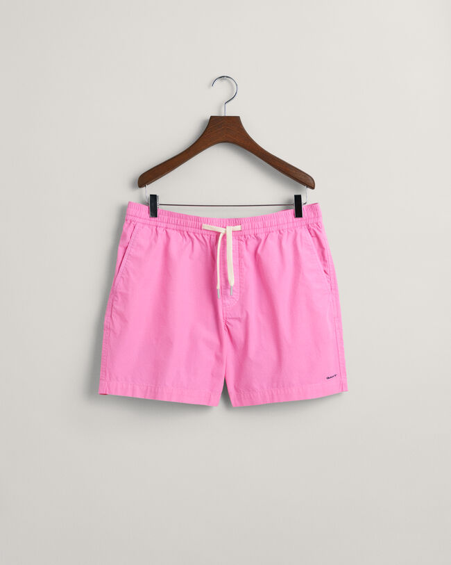 Short en coton avec cordon de serrage