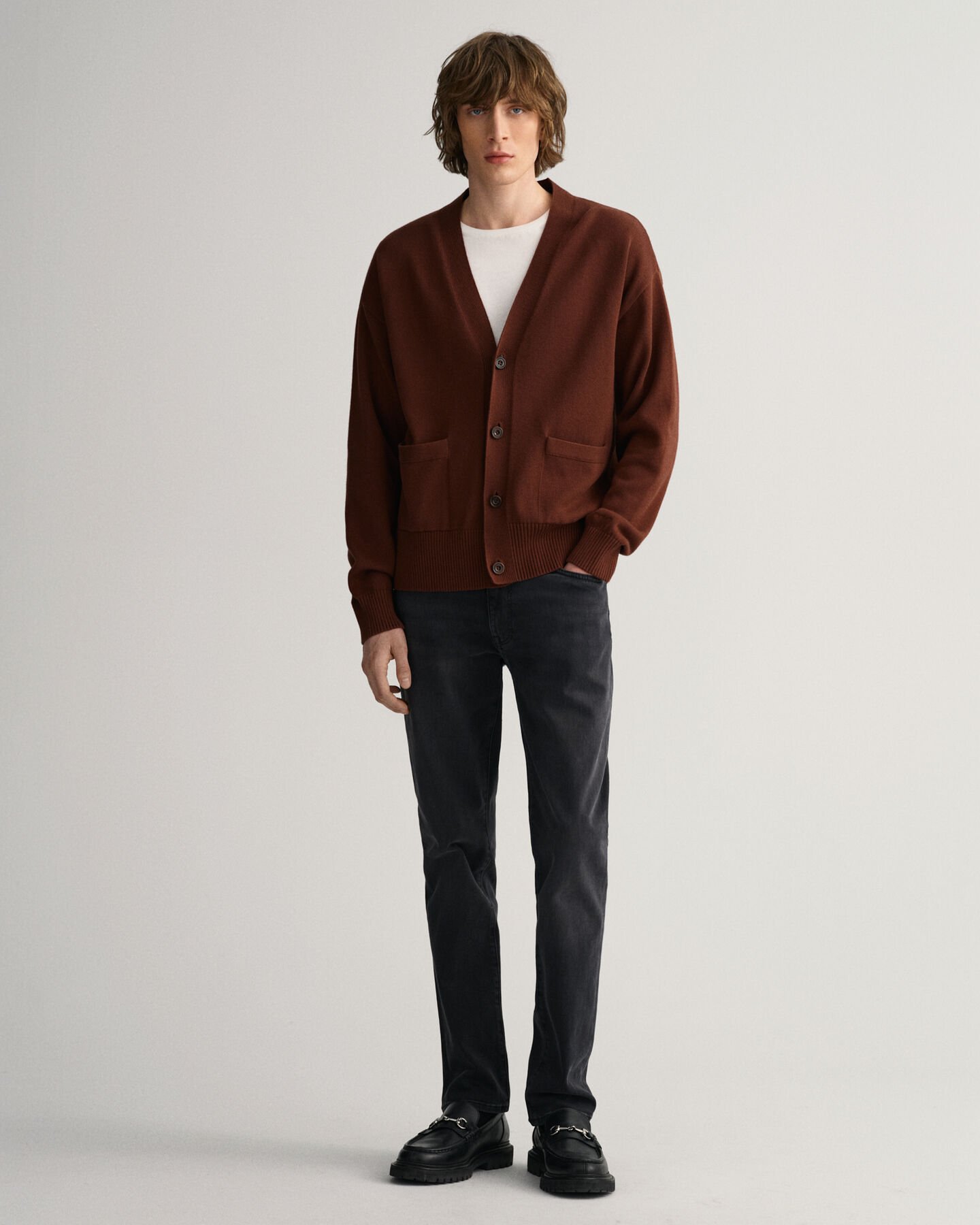 Cardigan en coton Supima