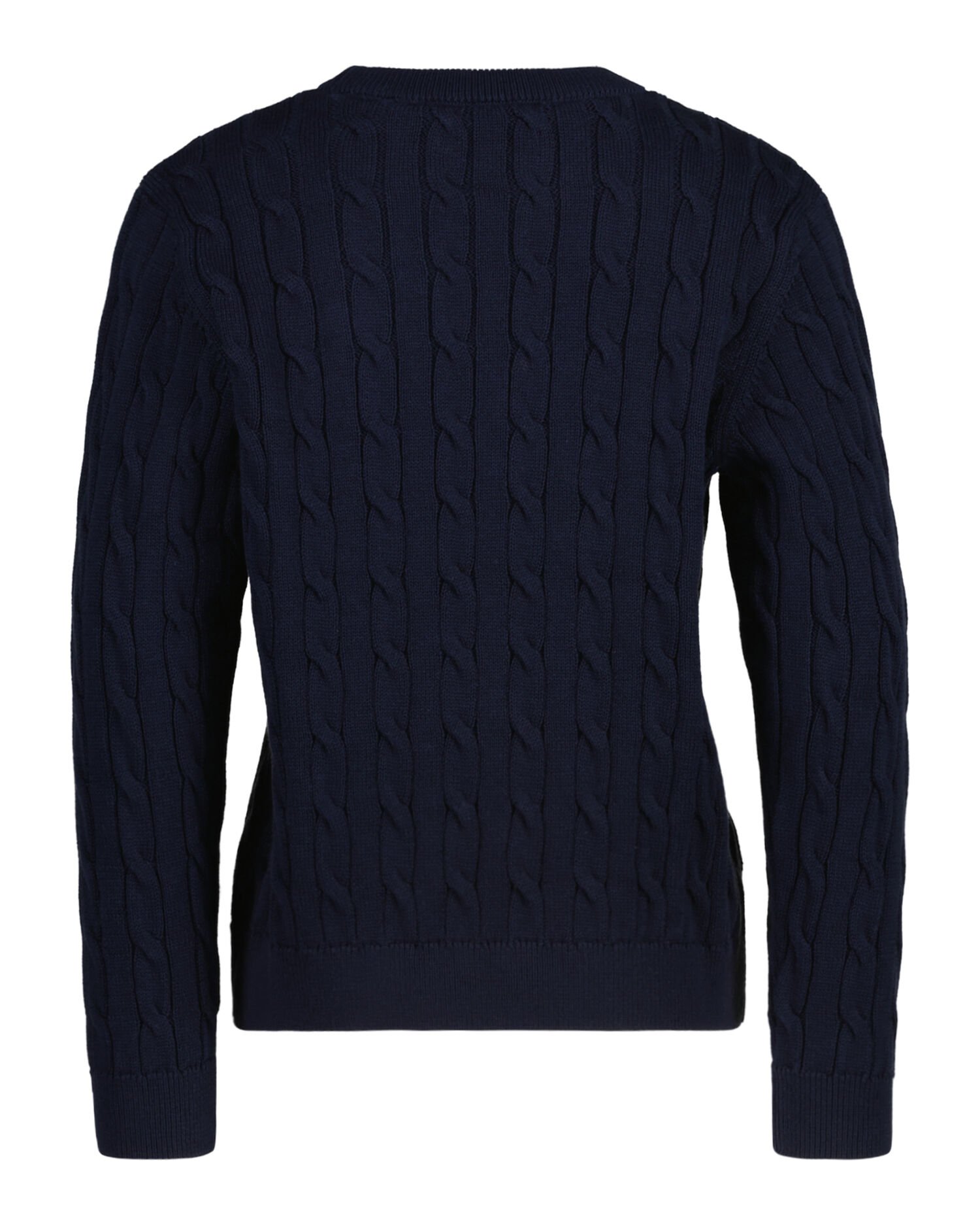 Pull col rond en maille de coton torsadée Shield Enfant