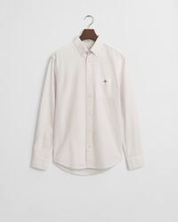 Chemise coupe regular en coton Oxford classique Tattersall