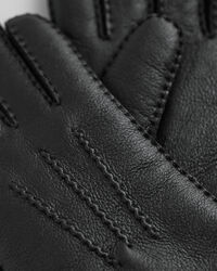 Gants en peau lainée