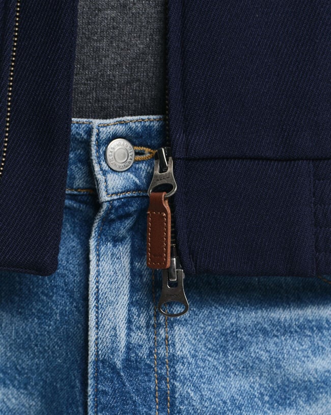 Veste Harrington en laine mélangée
