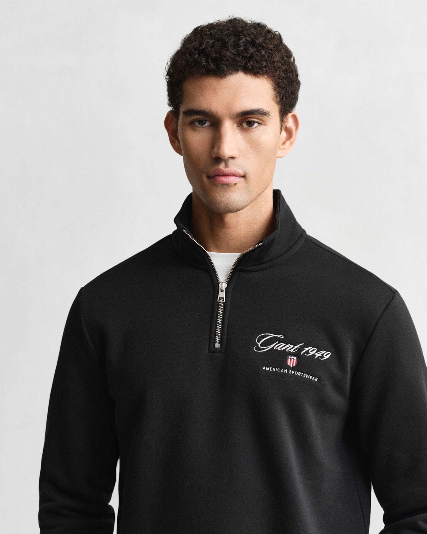 Sweat-shirt à demi-zip Graphic