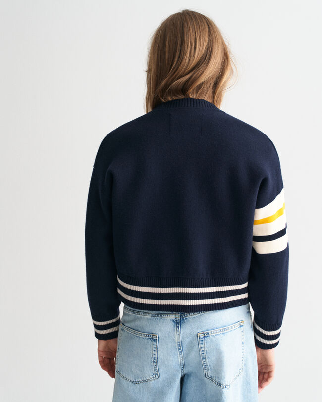 Veste Varsity de GANT en maille