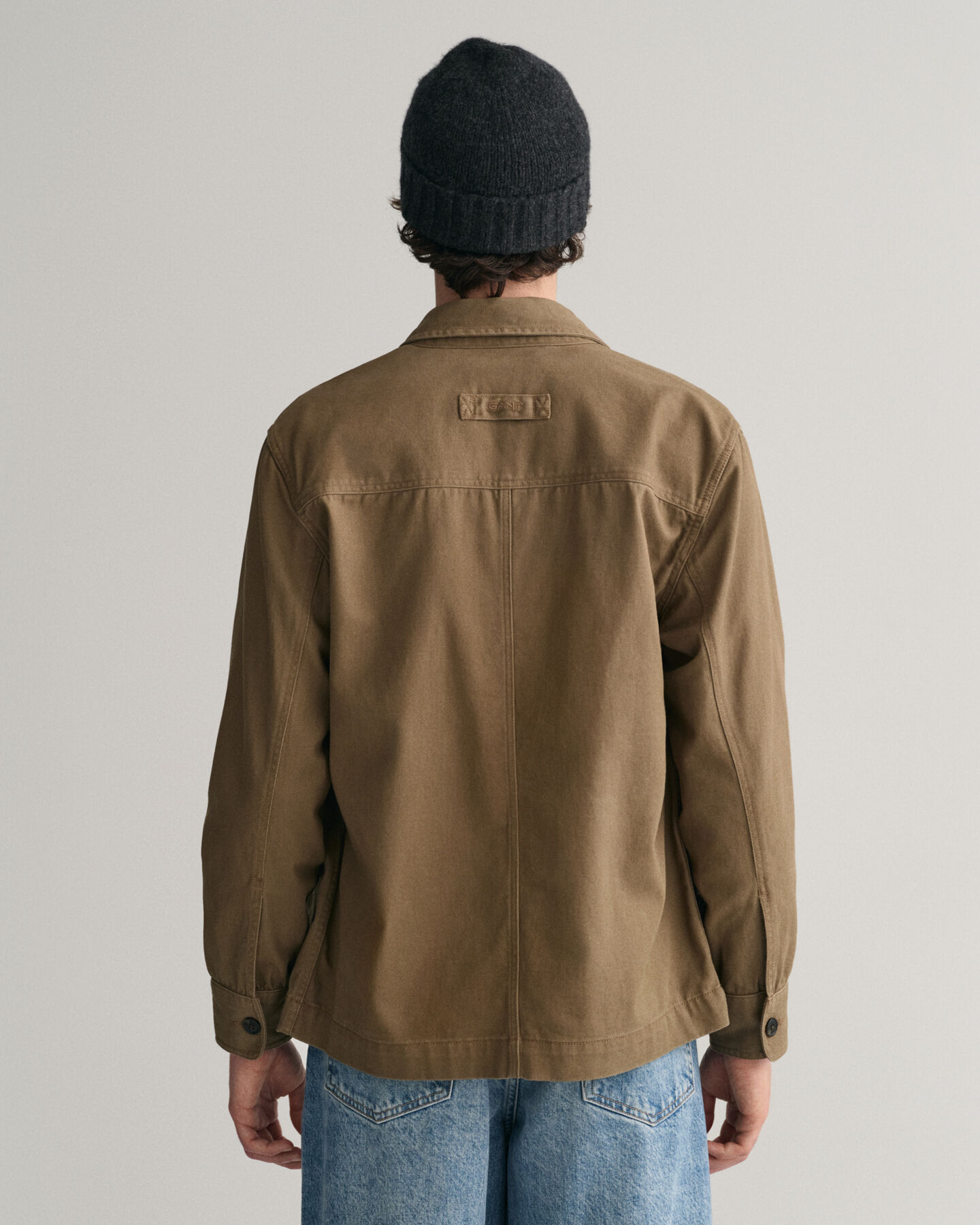 Surchemise en sergé brossé