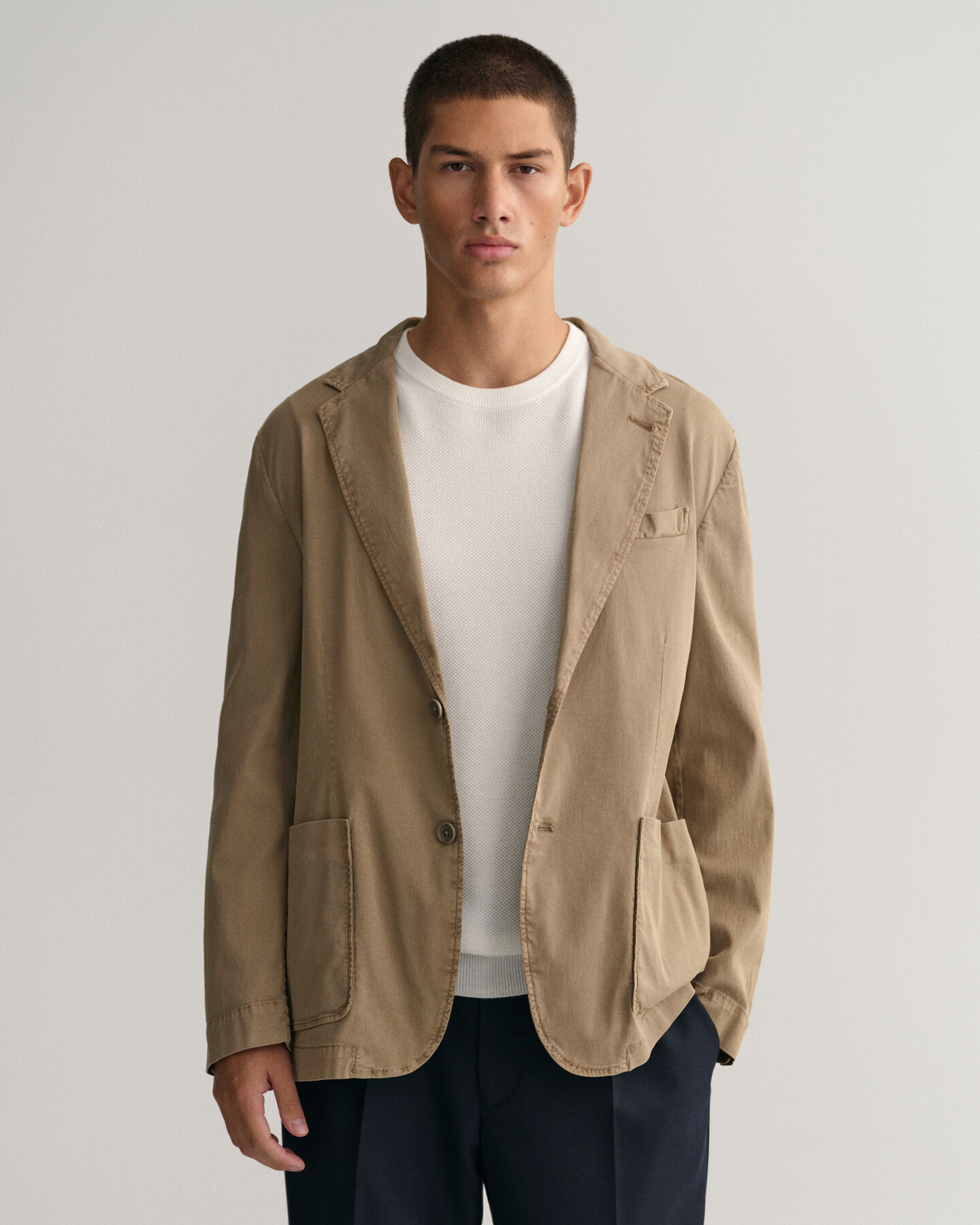 Veste blazer de costume en coton